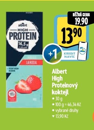 Albert High Proteinový koktejl