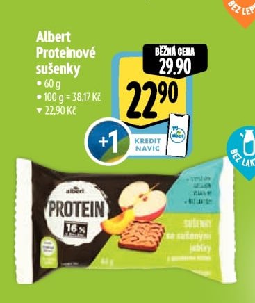 Albert Proteinové sušenky