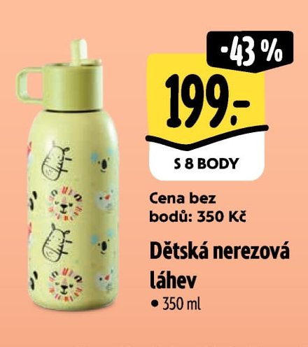 Dětská nerezová láhev