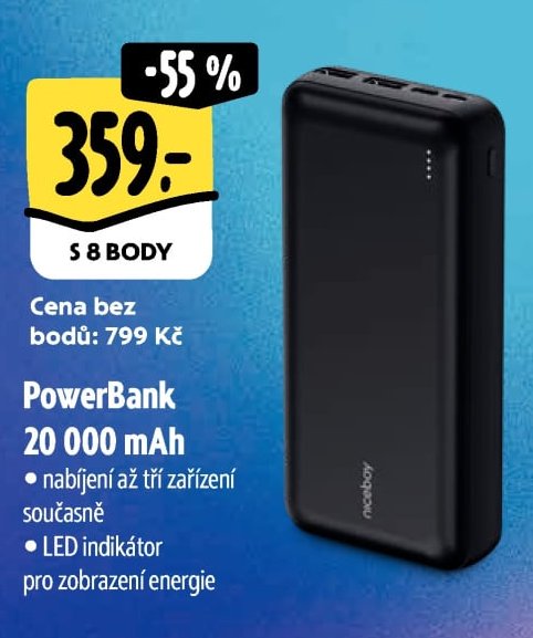 PowerBank 20 000 mAh