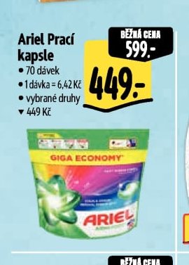 Ariel Prací kapsle