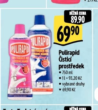 Pulirapid Čistící prostředek