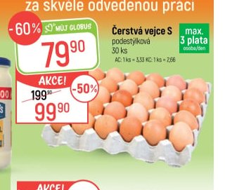 Čerstvé vejce S