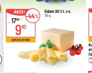 Eidam 30% t. v s.
