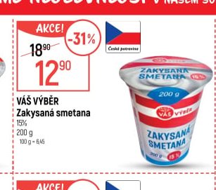 Váš Výběr Zakysaná smetana