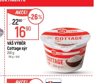 Váš Výběr Cottage sýr