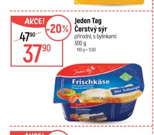 Jeden Tag Čerstvý sýr