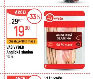 Váš Výběr Anglická slanina