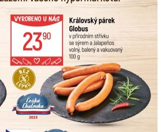 Královský párek Globus