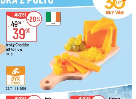 Irský Cheddar