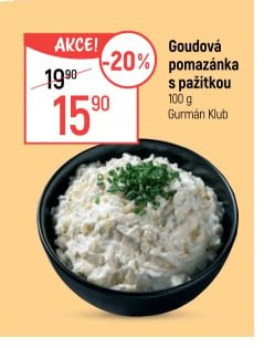 Gudová pomazánka s pažitkou