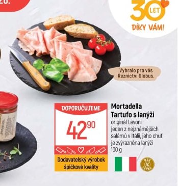 Mortadella Tartufe s lanýži
