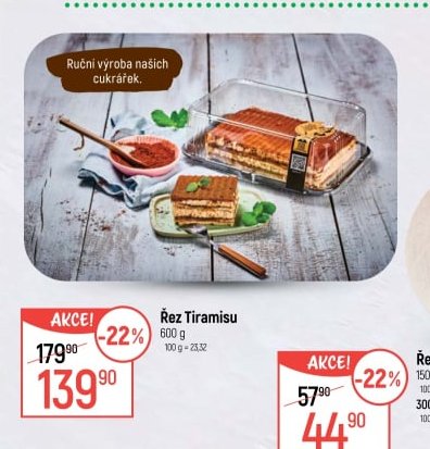 Řez Tiramisu