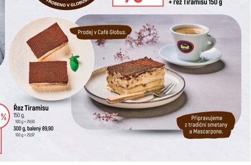 Řez Tiramisu