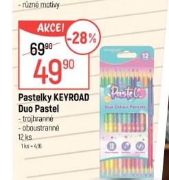 Pastelky KEYROAD Duo Pastel