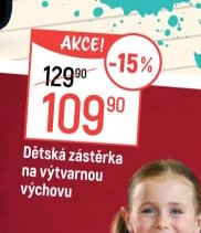 Dětská zástěrka na výtvarnou výchovu