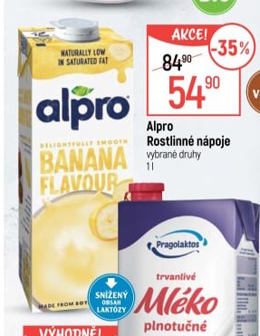 Alpro rostlinné nápoje 1 l