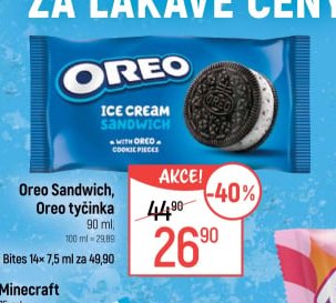 Oreo Sandwich, Oreo tyčinka