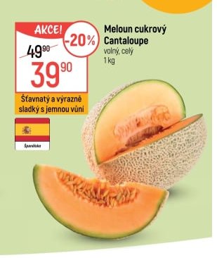 Meloun cukrový Cantaloupe