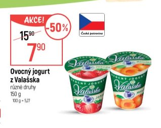 Ovocný jogurt z Valaška