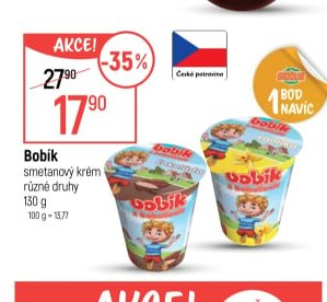 Bobik smetanový krém