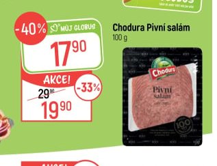Chodura Pivní salám