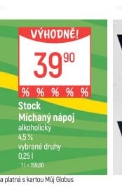 Stock míchaný nápoj