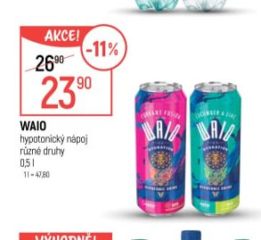 WAIO hypotonický nápoj