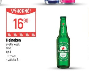 Heineken světlý ležák