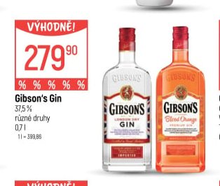 Gibson's Gin