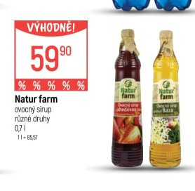 Natur farm ovocný sirup