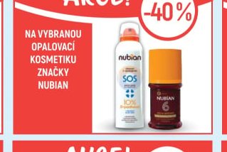 Nubian opalovací kosmetika