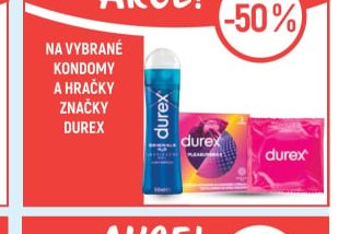 Durex kondomy a hračky