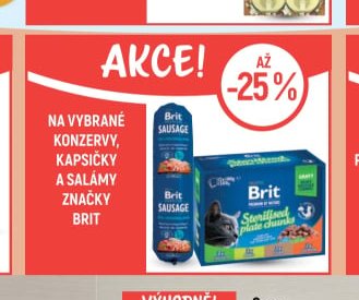Brit konzervy, kapsičky a salámy
