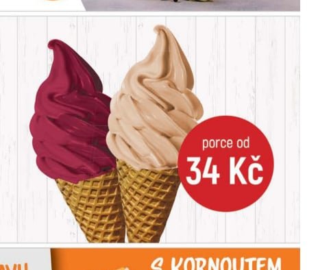 Točená zmrzlina vlastní výroby