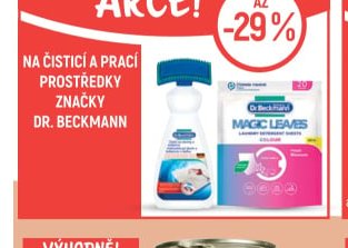 Dr. Beckmann čisticí prostředky