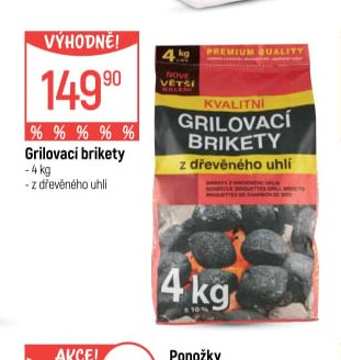Grilovací brikety