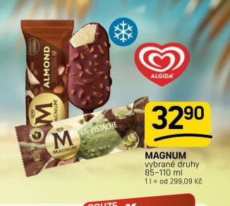 MAGNUM vybrané druhy