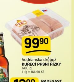 VODŇANSKÁ DRŮBEŽ KUŘECÍ PRSNÍ ŘÍZKY