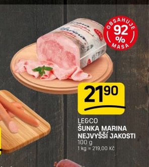 LE&CO ŠUNKA MARINA