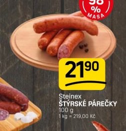 Steinex ŠTÝRSKÉ PÁREČKY