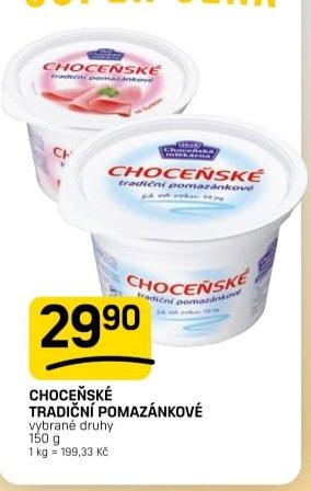 CHOCEŇSKÉ TRADIČNÍ POMAZÁNKOVÉ