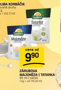 ZÁRUBOVA MAJONÉZA | TATARKA (90ml)