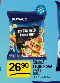 ČÍNSKÁ ZELENINOVÁ SMĚS