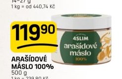 ARAŠÍDOVÉ MÁSLO 100%