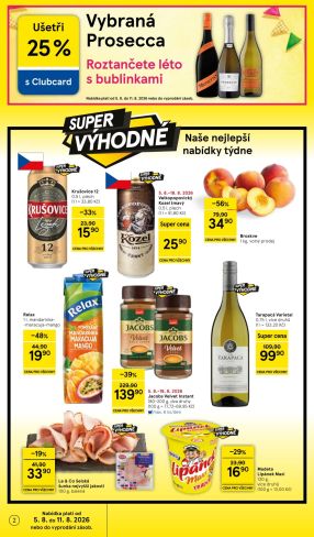 akční leták Tesco 5.8.2026-11.8.2026