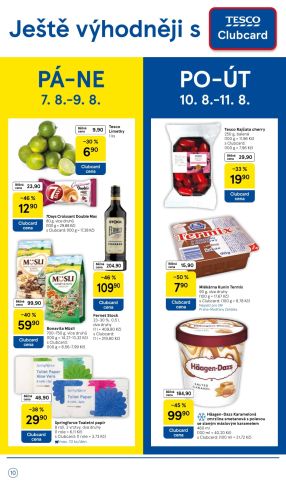 akční leták Tesco 5.8.2026-11.8.2026