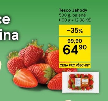 Tesco Jahody
