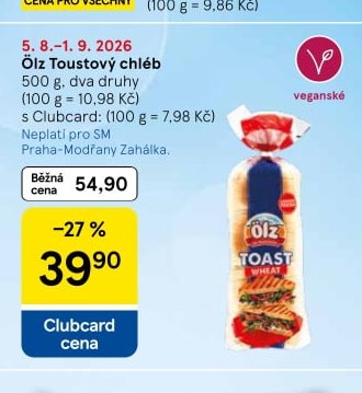 Ölz Toustový chléb