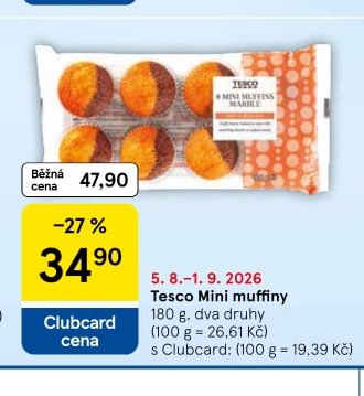 Tesco Mini muffiny